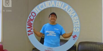 En Tampico, Mónica Villarreal, cuida tu diabetes