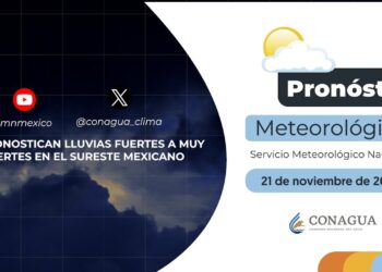 #PronósticodelTiempo para hoy Jueves 21 de noviembre de 2024