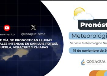 #PronósticodelTiempo para hoy Martes 19 de noviembre de 2024