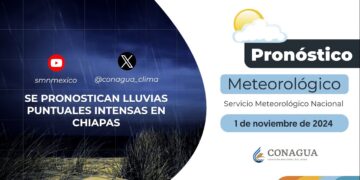 #PronósticodelTiempo para hoy Viernes 01 de noviembre de 2024