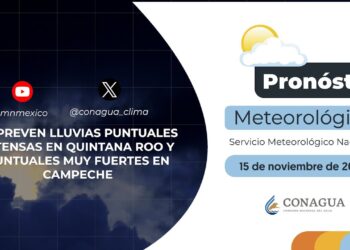 #PronósticodelTiempo para hoy Viernes 15 de noviembre de 2024