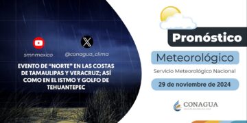 #PronósticodelTiempo para hoy Viernes 29 de noviembre de 2024