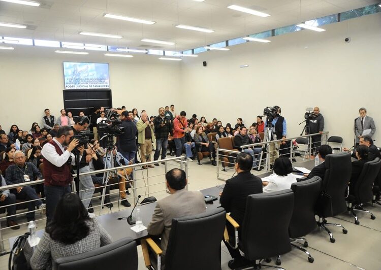 Participan profesionales del derecho en histórica reforma del PJ Tam