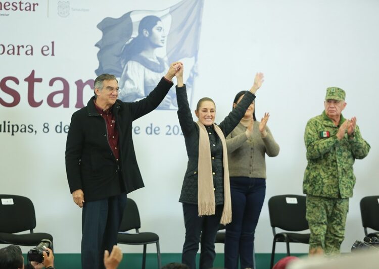 Presidenta Claudia Sheinbaum refrenda apoyo a Tamaulipas