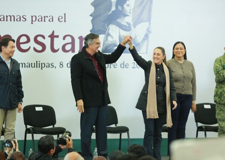Presidenta Claudia Sheinbaum refrenda apoyo a Tamaulipas