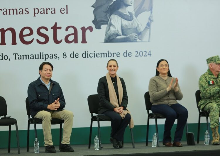 Presidenta Claudia Sheinbaum refrenda apoyo a Tamaulipas