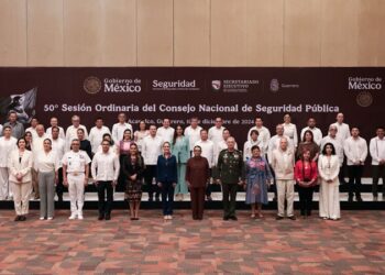 Participa gobernador AVA en Consejo Nacional de Seguridad Pública