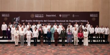 Participa gobernador AVA en Consejo Nacional de Seguridad Pública