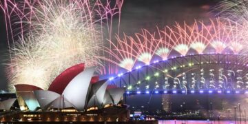 ¡Nueva Zelanda ya recibió el 2025!