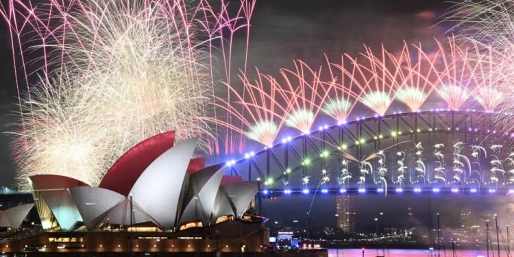 ¡Nueva Zelanda ya recibió el 2025!