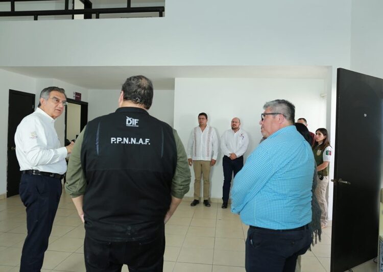 Supervisan AVA y María, sitio adecuado para albergar migrantes deportados