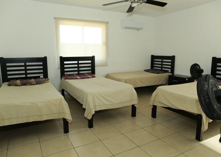 Supervisan AVA y María, sitio adecuado para albergar migrantes deportados