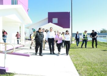 Supervisan AVA y María, sitio adecuado para albergar migrantes deportados