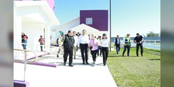 Supervisan AVA y María, sitio adecuado para albergar migrantes deportados