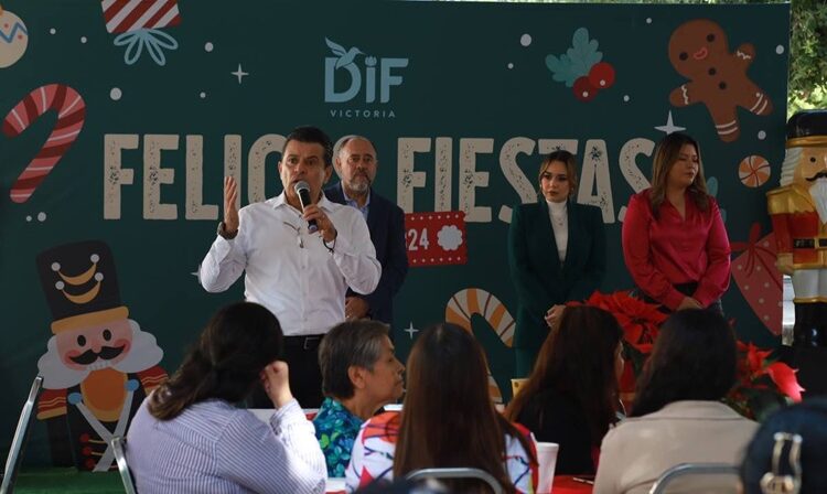Celebra DIF Victoria fiestas decembrinas