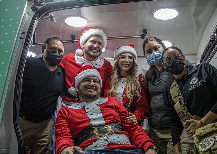 Cientos de matamorenses disfrutaron del ‘Túnel Navideño’