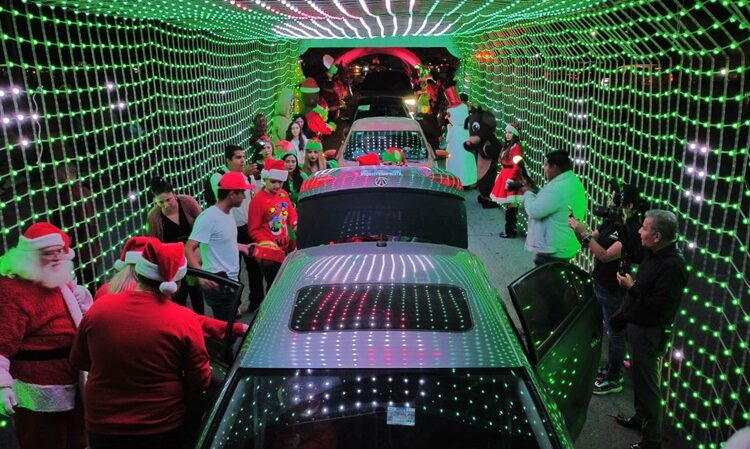 Cientos de matamorenses disfrutaron del ‘Túnel Navideño’