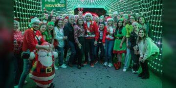 Cientos de matamorenses disfrutaron del ‘Túnel Navideño’