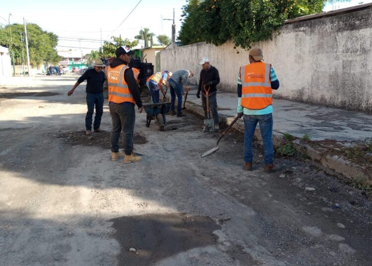 Municipio de Victoria continúa mejorando movilidad urbana