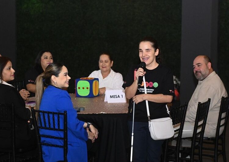 Convoca Lucy a promover la inclusión de personas con discapacidad