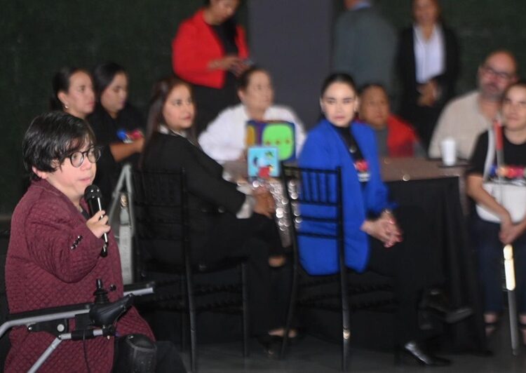 Convoca Lucy a promover la inclusión de personas con discapacidad