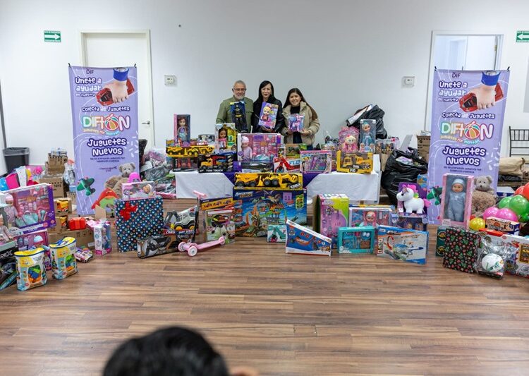 Colecta DIF Tamaulipas más de 14 mil juguetes a través del DIFtón 2024