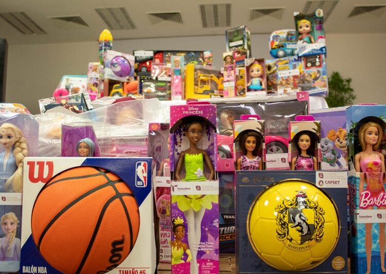 Colecta DIF Tamaulipas más de 14 mil juguetes a través del DIFtón 2024