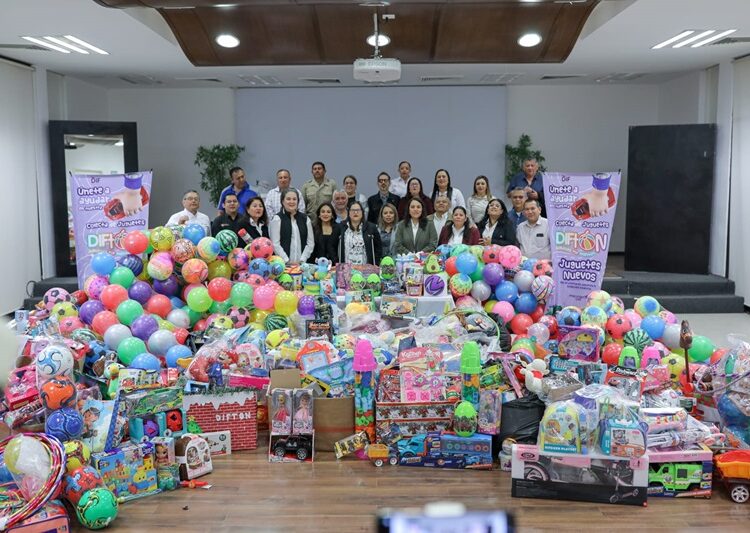 Colecta DIF Tamaulipas más de 14 mil juguetes a través del DIFtón 2024