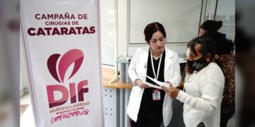 DIF NLD transforma vidas con campaña de cirugías de cataratas