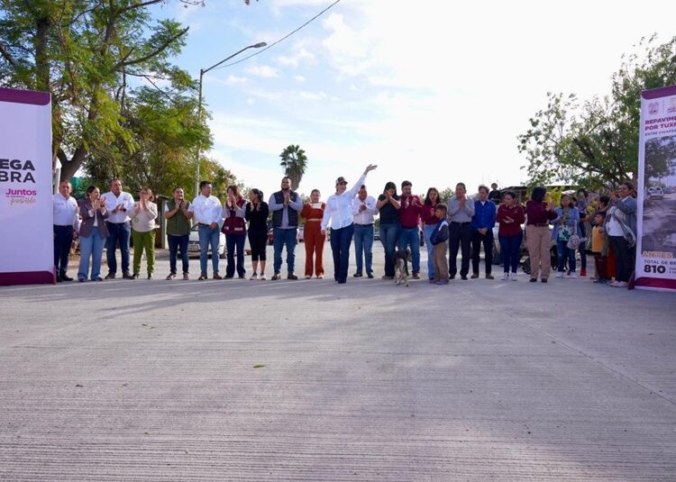 Entrega Carmen Lilia obras por más de 27 mdp en el sur de la ciudad