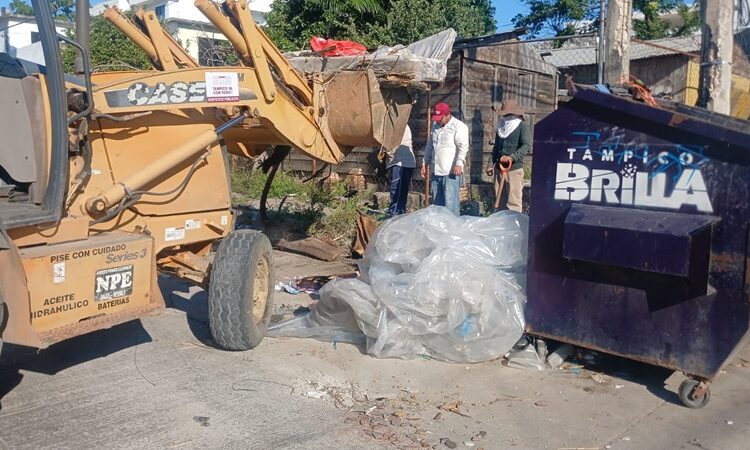 Fortalecen acciones de limpieza en Tampico