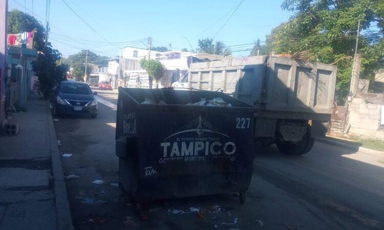 Fortalecen acciones de limpieza en Tampico