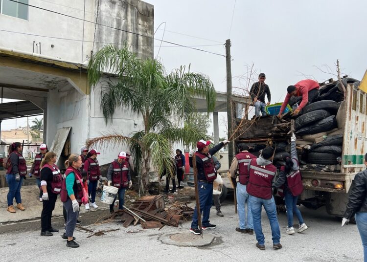 Gobierno de Matamoros recolecta 15 toneladas de cacharros
