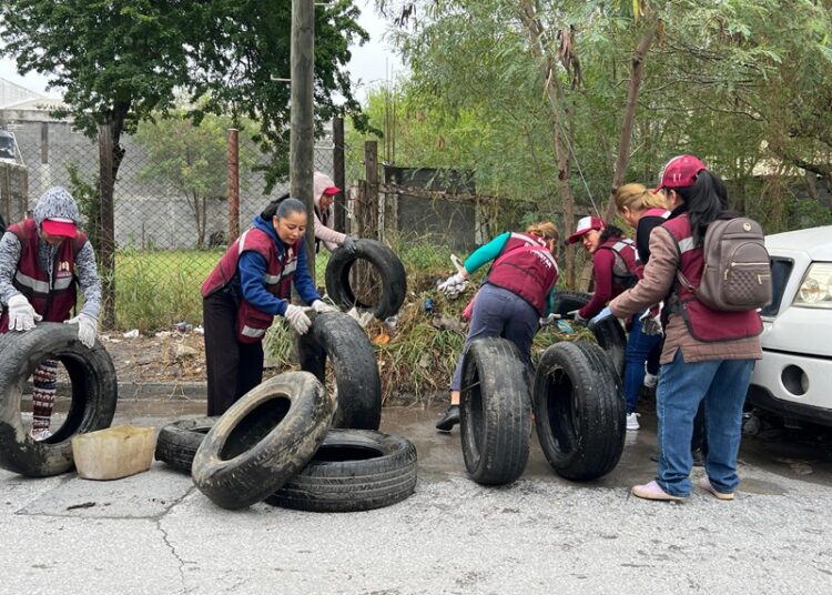 Gobierno de Matamoros recolecta 15 toneladas de cacharros