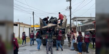 Gobierno de Matamoros recolecta 15 toneladas de cacharros