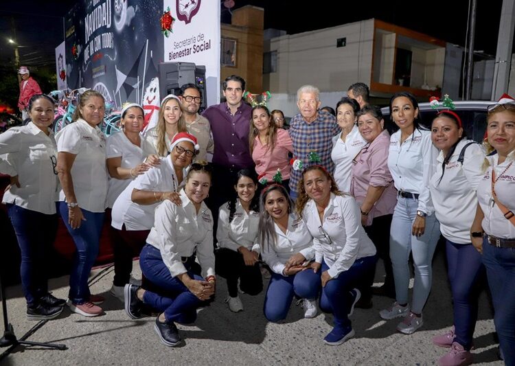 Gran Posada Bienestar 2024 en la Colonia Luis Donaldo Colosio
