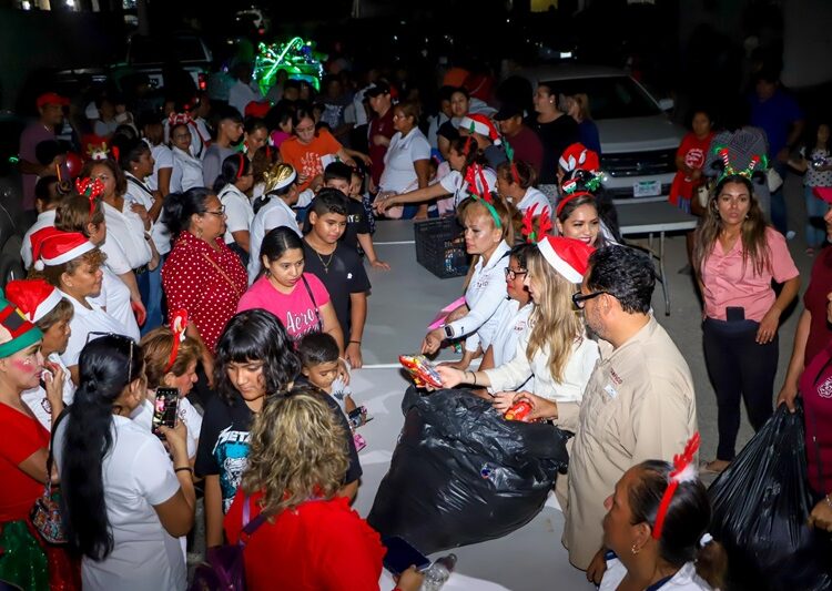 Gran Posada Bienestar 2024 en la Colonia Luis Donaldo Colosio