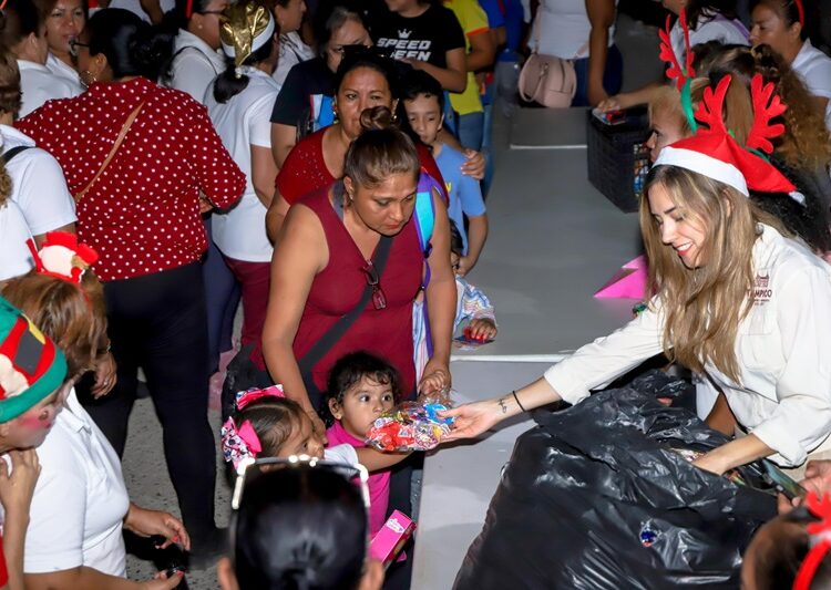 Gran Posada Bienestar 2024 en la Colonia Luis Donaldo Colosio