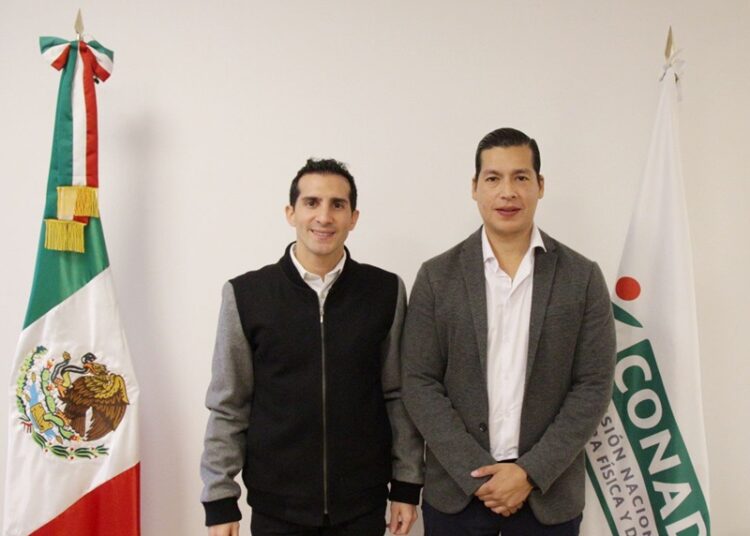 Se reúne INDE Tamaulipas con Rommel Pacheco, director de la CONADE