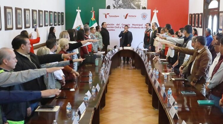 Instalan Consejo Municipal de Protección Civil en Victoria