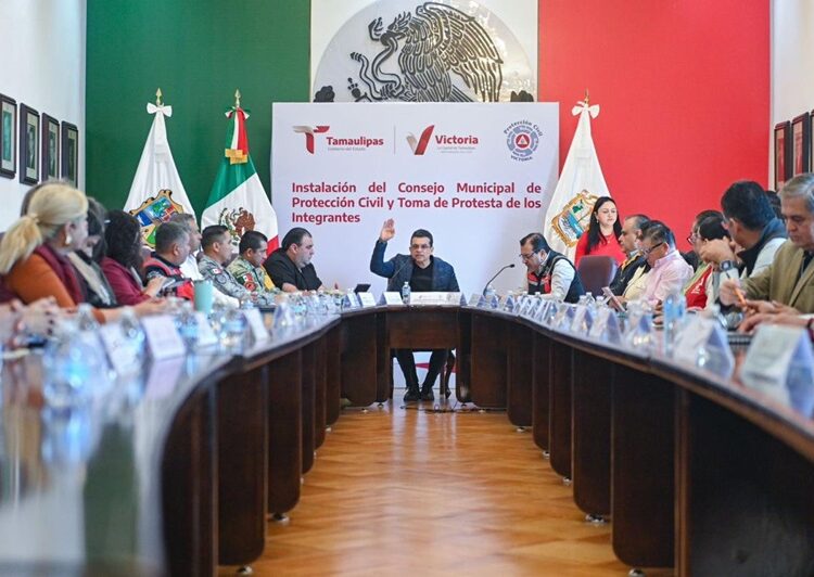Instalan Consejo Municipal de Protección Civil en Victoria