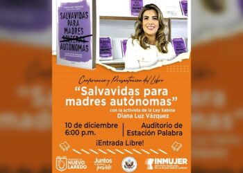 Invita INMUJER a conferencia con activista de la ‘Ley Sabina’