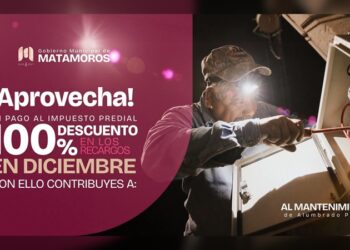 Invitan a cumplir con el pago del predial para que Matamoros avance