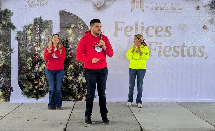 Lleva Beto y SEBIEN espectacular posada a la Col. Santa María