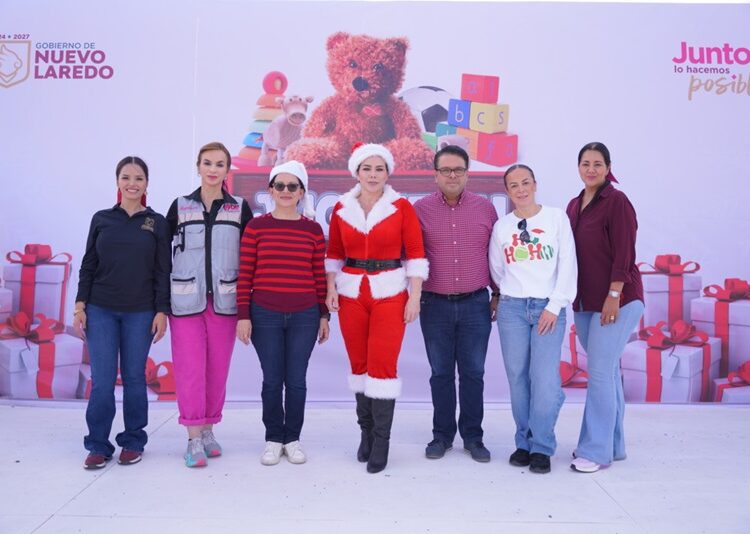 Lleva Gobierno de NLD el espíritu navideño