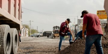 #MATAMOROS Gobierno realiza acciones de mejoramiento vial