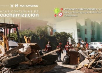 “Matamoros se mantiene limpio”: Beto