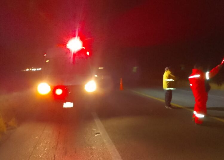 Fatal accidente en la Monterrey-Nuevo Laredo, deja un muerto