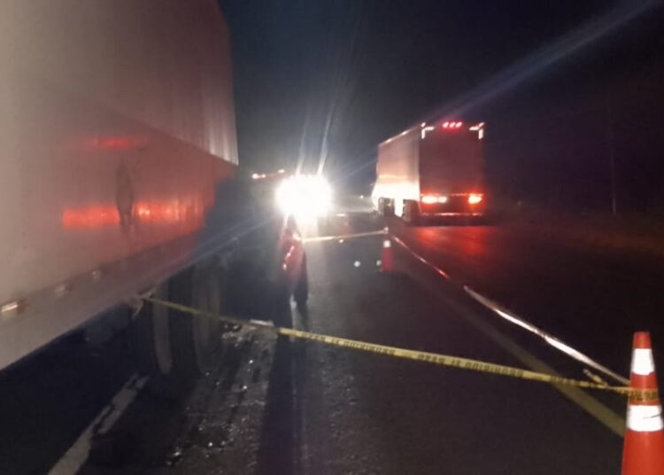Fatal accidente en la Monterrey-Nuevo Laredo, deja un muerto