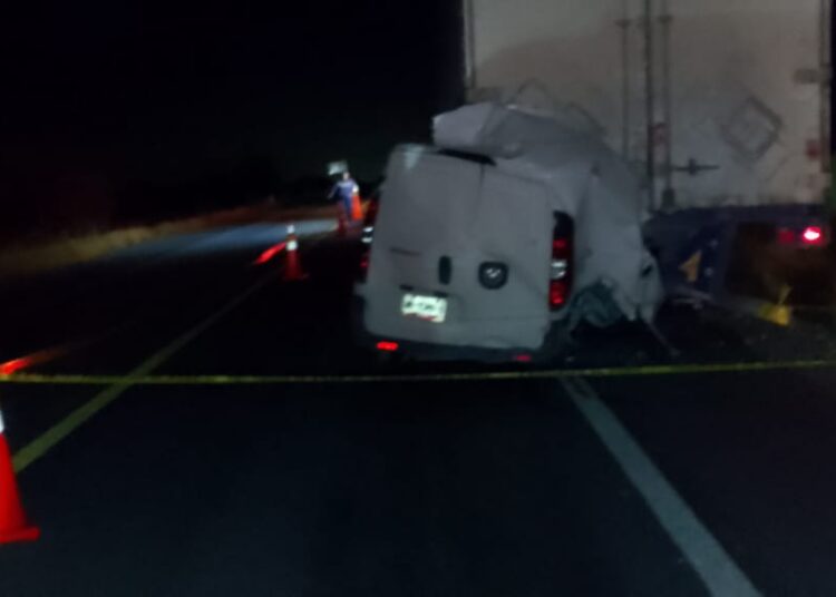Fatal accidente en la Monterrey-Nuevo Laredo, deja un muerto